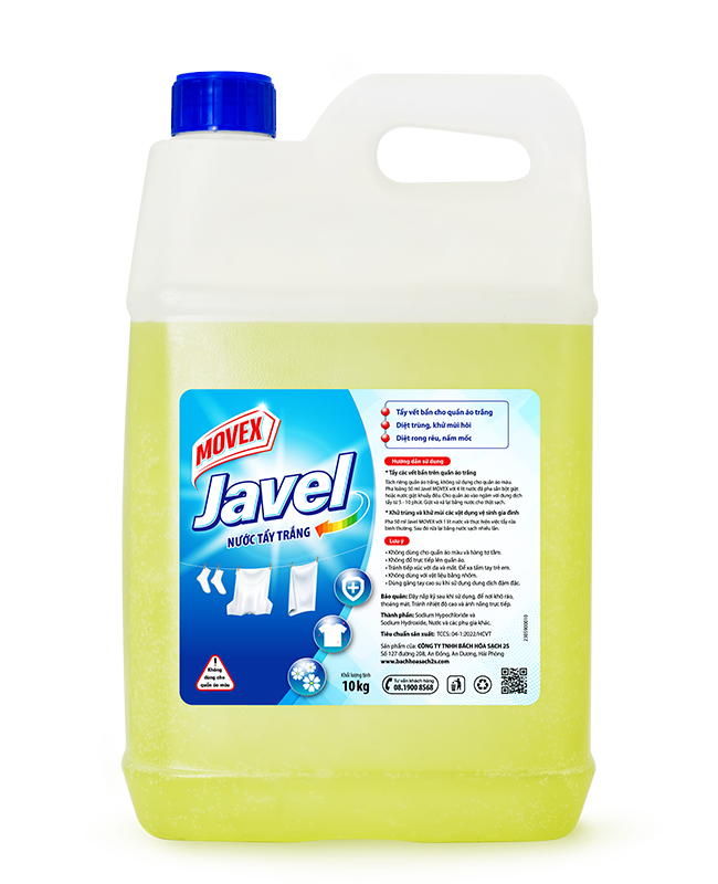 Javel tẩy trắng 10kg