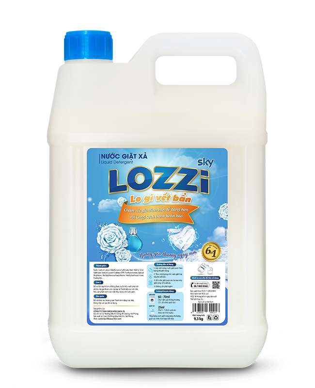 Nước giặt LOZZI Xanh 9.3kg