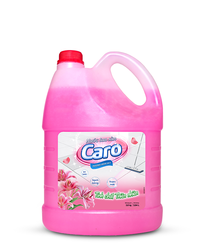 Nước lau sàn CARO hương hoa Lily 3.8kg