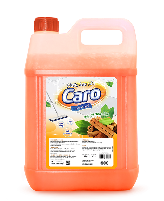 Nước lau sàn CARO Quế 9kg
