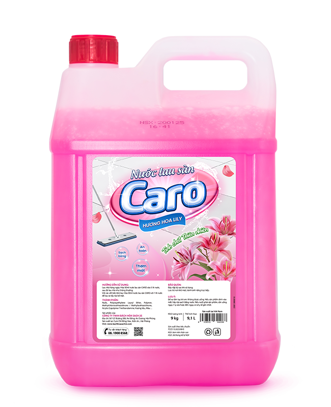 Nước lau sàn CARO hương hoa Lily 9kg