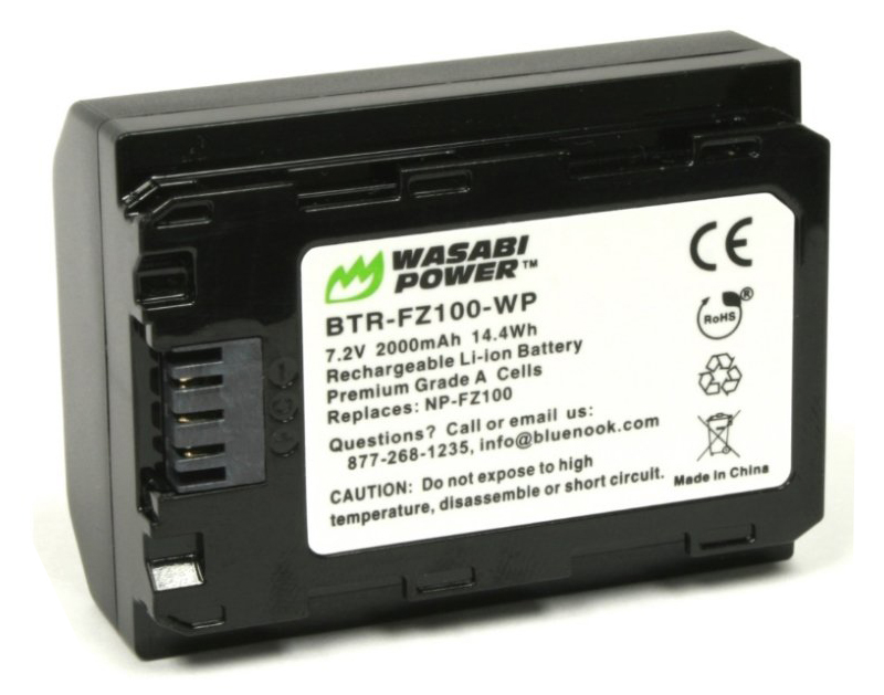Pin Wasabi NP-FZ100 cho Sony A7 Mark III, Sony A7R Mark III, Sony A9 (Chính hãng)