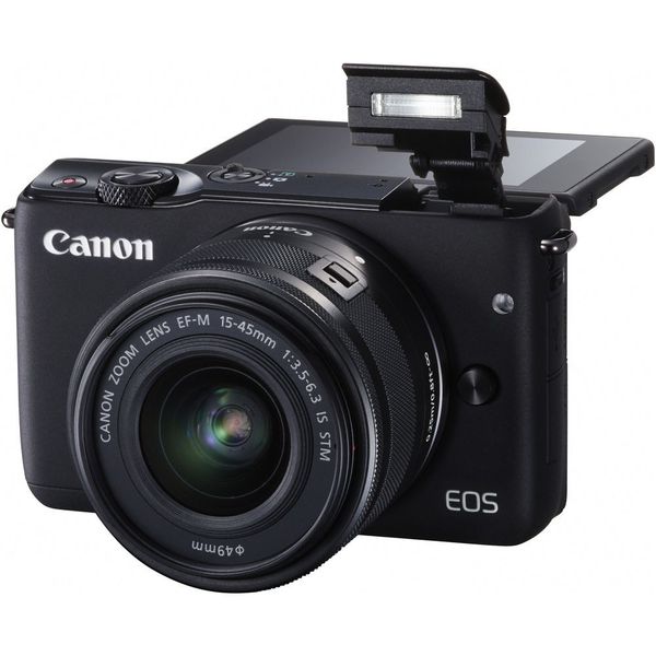 Canon EOS M10 + EF-M 14-45mm STM (Màu Đen), Mới 98%