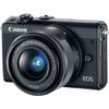 Canon EOS M100 + + 15-45mm (Màu trắng ), Mới 98%