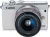 Canon EOS M100 + + 15-45mm (Màu trắng ), Mới 98%