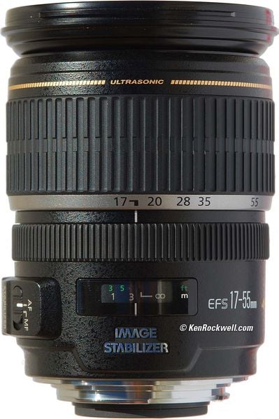 Canon EF-S 17-55mm f/2.8 IS USM, Mới 99%