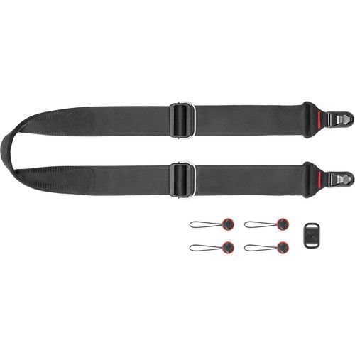 Dây đeo máy ảnh Peak Design Slide Camera Strap SL-BK-3 (Black) (Hàng Chính Hãng)