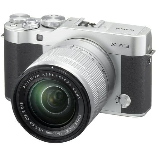Fujifilm X-A3 + 16-50mm f/3.5-5.6 OIS II (Màu bạc chính hãng HBH), Mới 98% Fullbox