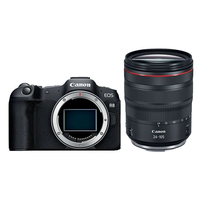 Canon EOS R8 + RF 24-105mm F4L, Mới 100% Chính Hãng Canon