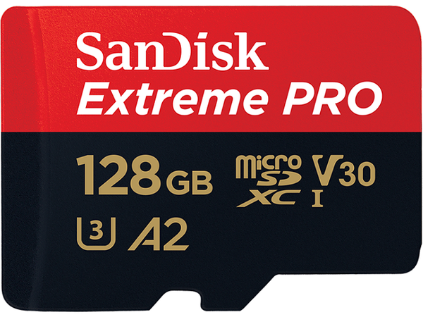 Micro SD SanDisk Extreme Pro V30 A2 128GB 170MB/s