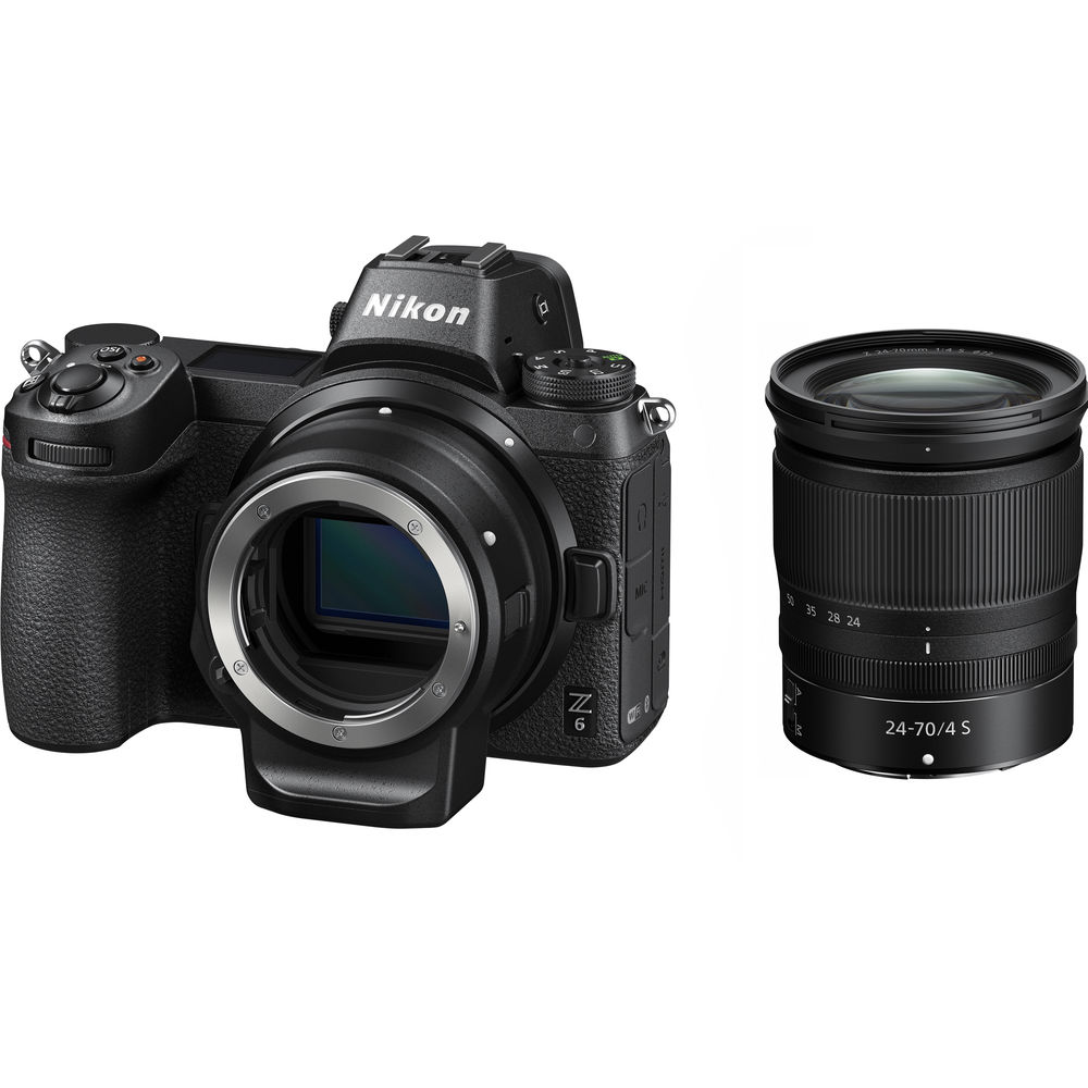 Nikon Z6 FTZ Mount Adapter Z 24-70mm f/4 S, Mới 100% (Chính hãng VIC)