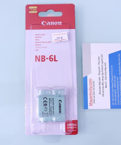 Pin Canon NB-6L