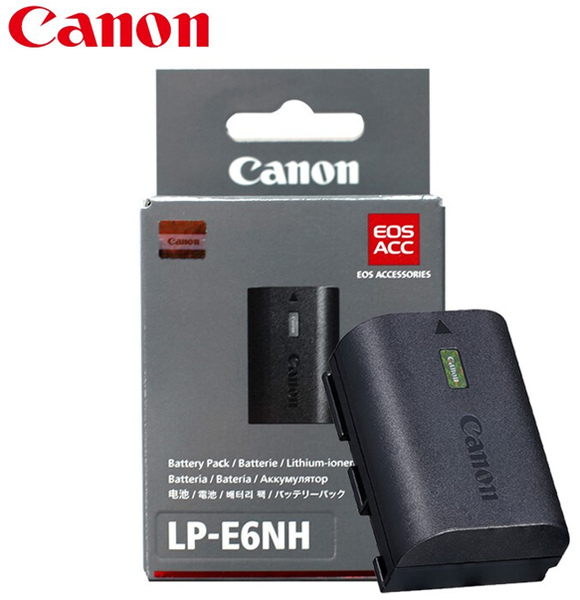 Pin zin Canon LP-E6NH cho Canon R5, R6, R, 5D IV, 6D II, 6D, 5D3, 90D, 80D (Chính hãng)