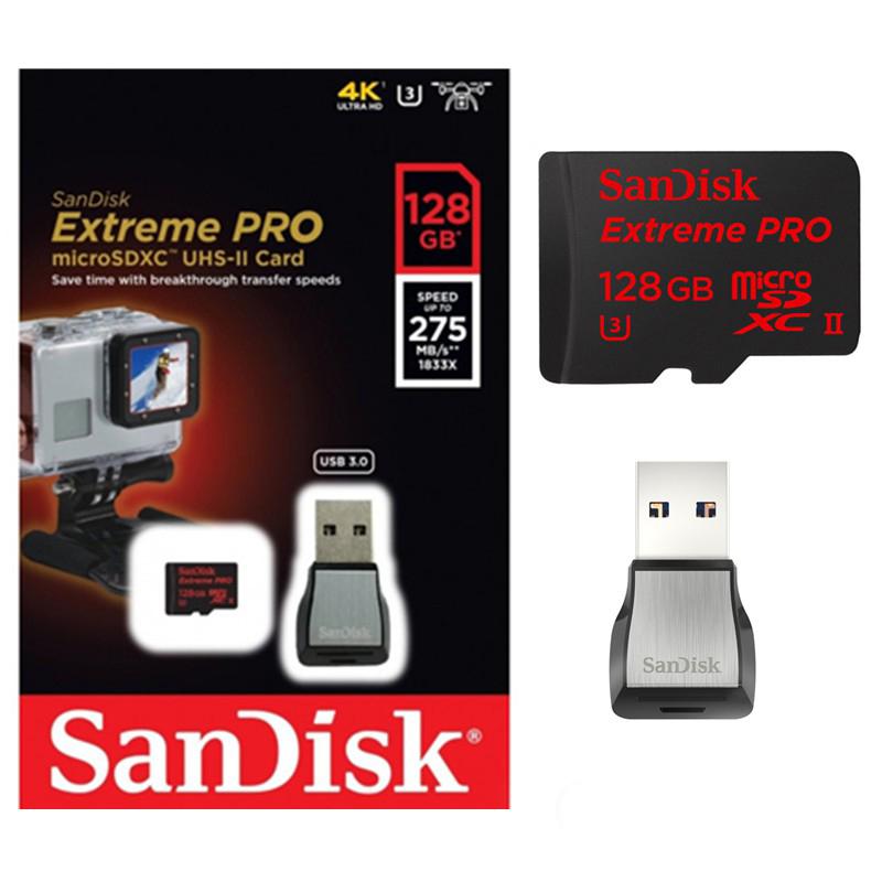 Thẻ Micro SD SanDisk Extreme Pro S 128GB 275MB/s