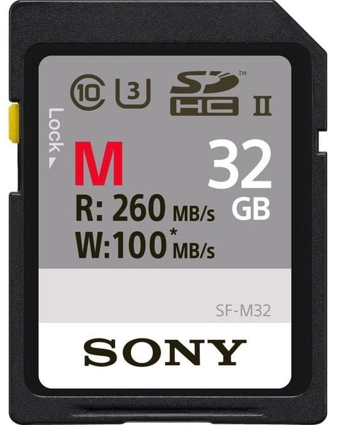 Thẻ nhớ Sony 32GB 260 MB/s M Series UHS-II SDXC (U3)