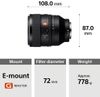 Sony FE 50mm f/1.2 GM Mới 100%