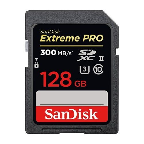 Thẻ nhớ SDXC SanDisk Extreme Pro UHS-II U3 128GB 300MB/s