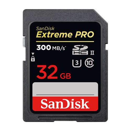 Thẻ nhớ SDHC SanDisk Extreme Pro UHS-II U3 32GB 300MB/s