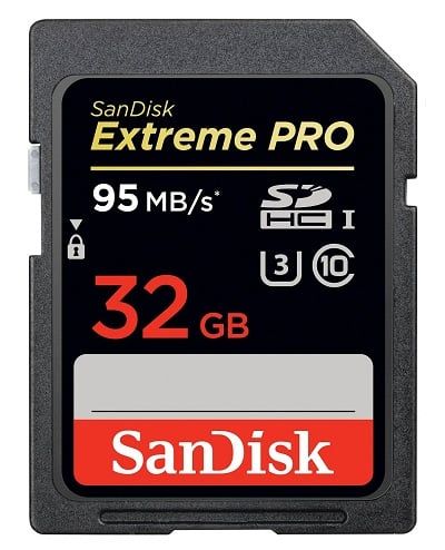 Thẻ nhớ SD SanDisk Extreme Pro 32GB / 633x / 95Mb/s