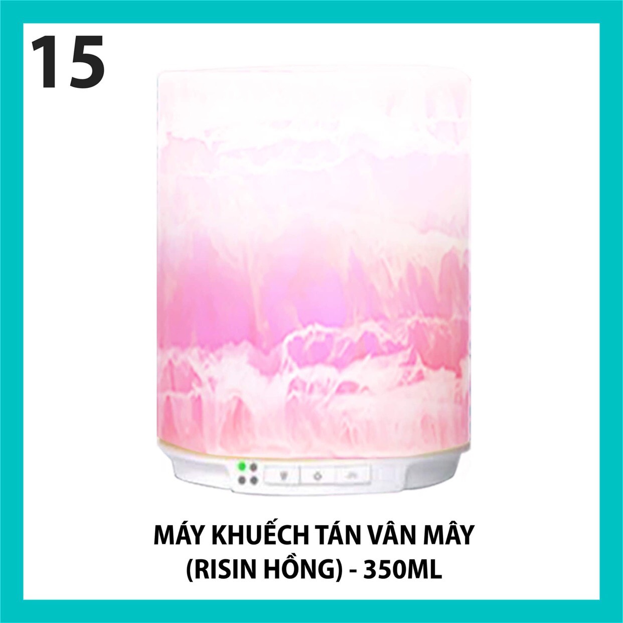 Máy khuếch tán tạo độ ẩm xông tinh dầu Aroma Vân mây resin 250ml