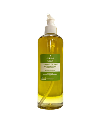 Dầu massage chuyên nghiệp dành cho Spa cao cấp Thư giãn, Trị liệu tự nhiên Sả Chanh & Gừng - 500ml