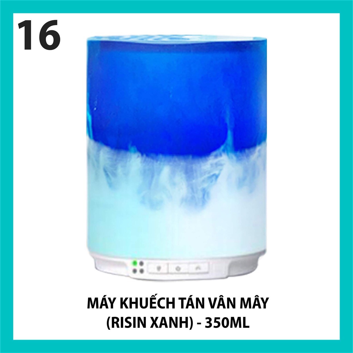 Máy khuếch tán tạo độ ẩm xông tinh dầu Aroma Vân mây resin 250ml