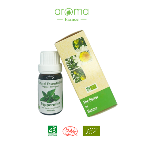 Tinh Dầu Hữu Cơ Bạc Hà Pháp - Eco Peppermint Essential Oil - Tinh dầu bạc hà, tinh dầu xông nhà, tinh dầu thơm nhà