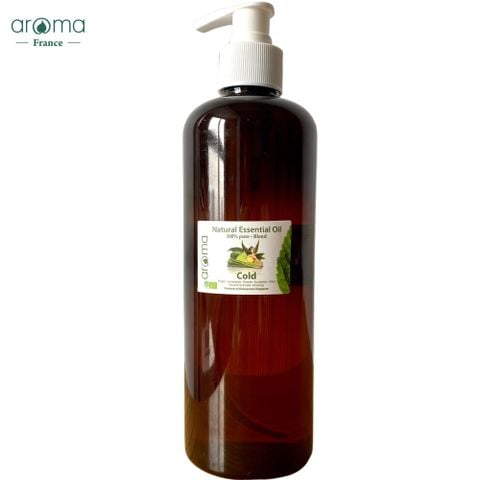 Dầu massage Sả Gừng thư giãn dễ ngủ, lưu thông oxy - 500ml