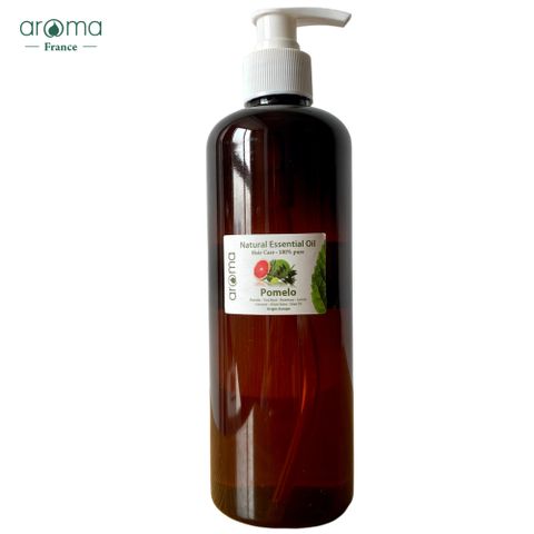 Dầu dưỡng chống rụng tóc, kích thích mọc tóc, chống bạc tóc Vỏ bưởi  Pomelo Hair Oil 500ml dành cho Salon tóc cao cấp