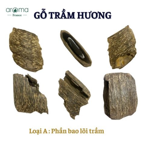 Gỗ trầm hương tự nhiên xông nhà, xông khai trương, xông lễ linh thiêng, xông xe,  thiền, uống trà