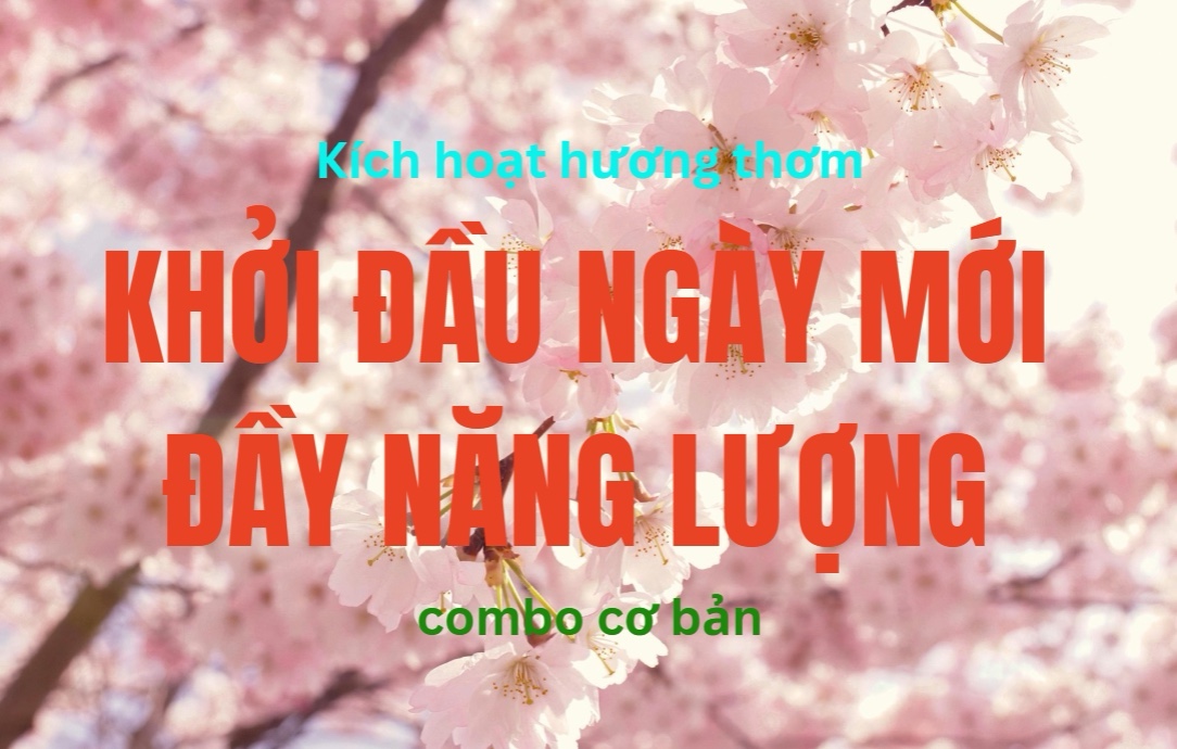 Combo “Khởi Đầu Ngày Mới Đầy Năng Lượng” – Thức tỉnh Tâm trí – Khơi dậy Nhiệt huyết