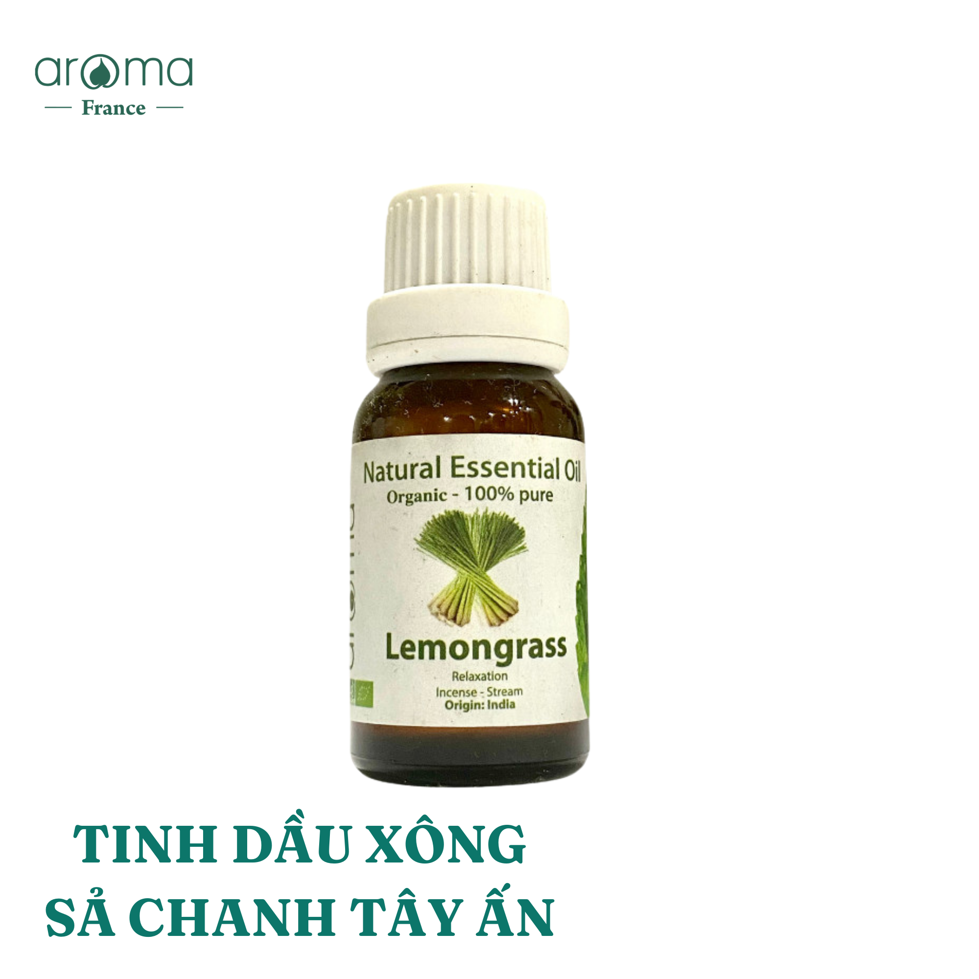 Tinh Dầu Sả Chanh Nguyên Chất Tây Ấn – Khử Mùi, Đuổi Muỗi, Thư Giãn Tự Nhiên