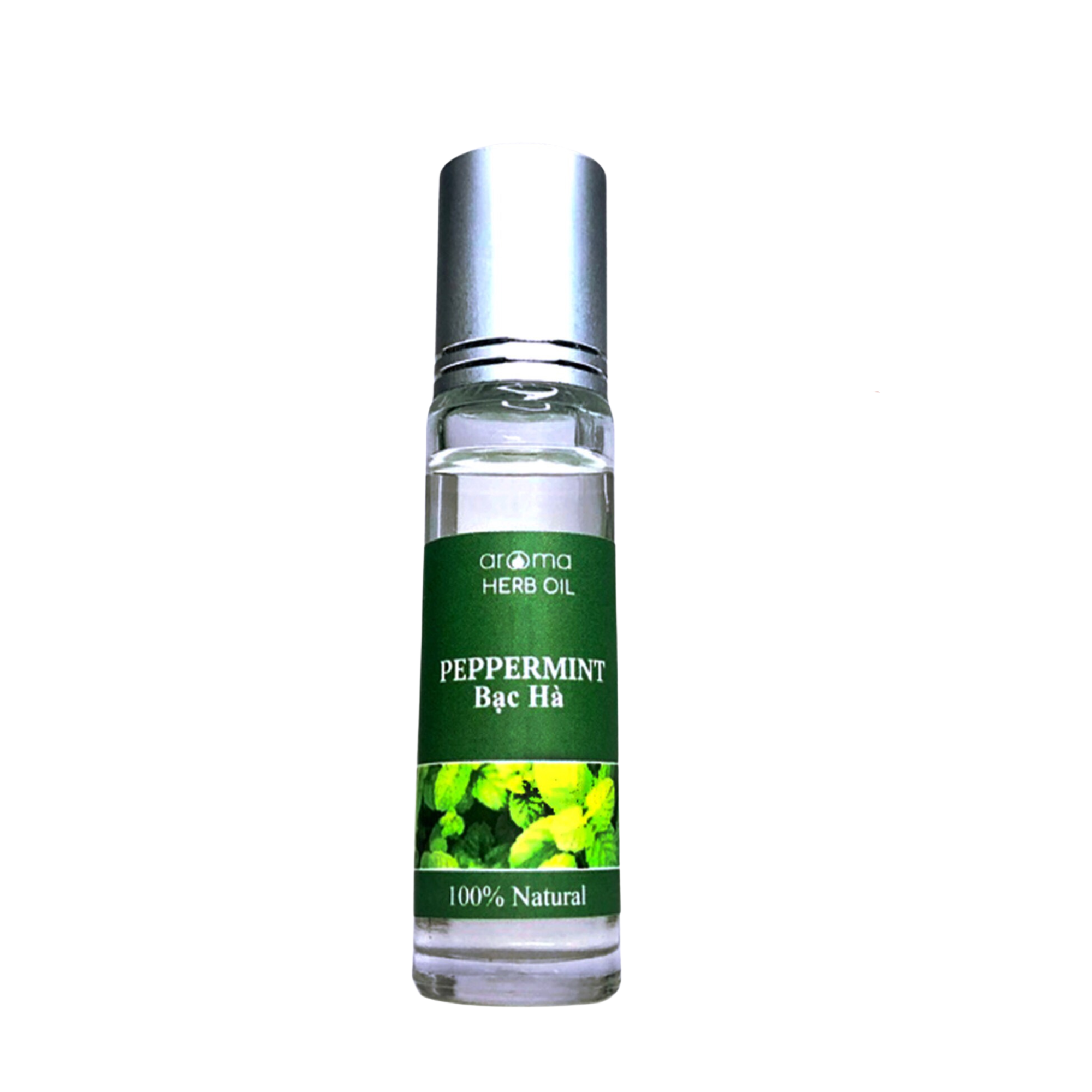 Dầu Nóng Thảo Mộc Bạc Hà Aroma – Tự Nhiên, Chống Ho, Nghẹt Mũi, Giảm Đau Đầu