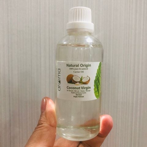 Dầu dừa ép lạnh Aroma, làm đẹp tự nhiên, dầu dừa ép lạnh cho bà bầu, dầu dừa ép lạnh sau sinh