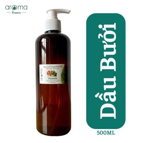 Dầu dưỡng chống rụng tóc, kích thích mọc tóc, chống bạc tóc Vỏ bưởi  Pomelo Hair Oil 500ml dành cho Salon tóc cao cấp