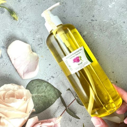 Dầu Massage Hoa Hồng 100% Thiên Nhiên – Bí Quyết Cho Làn Da Mịn Màng Và Tinh Thần Thư Thái