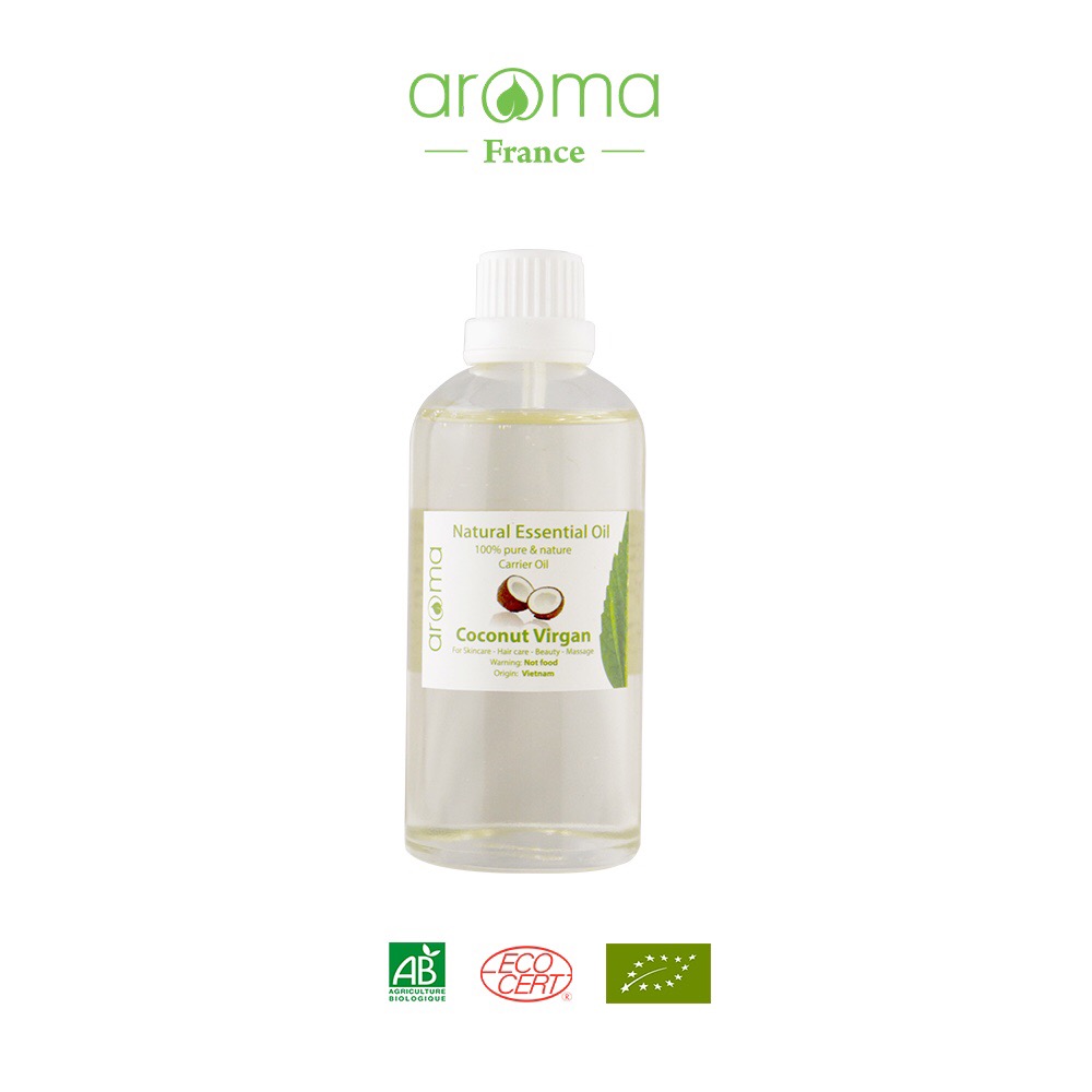 Dầu dừa ép lạnh Aroma, làm đẹp tự nhiên, dầu dừa ép lạnh cho bà bầu, dầu dừa ép lạnh sau sinh