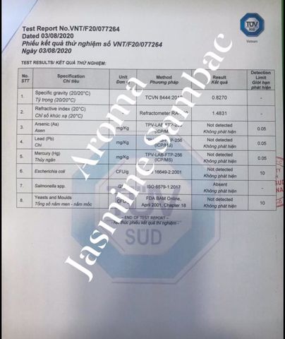 Tinh Dầu Hoa Lài Samba – Hương Nhài Tự Nhiên, Cân Bằng Cảm Xúc, Thư Giãn Thân Tâm