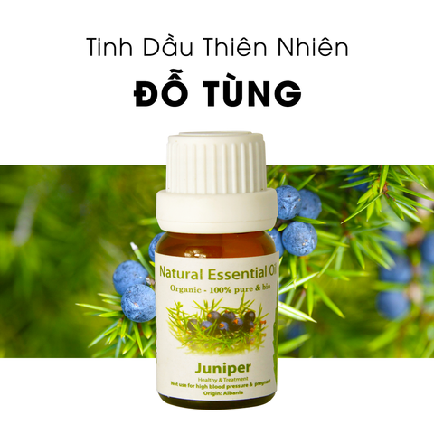 Tinh Dầu Thiên Nhiên Đỗ Tùng - Juniper Essential Oil - tinh dầu xông nhà, tinh dầu thơm nhà