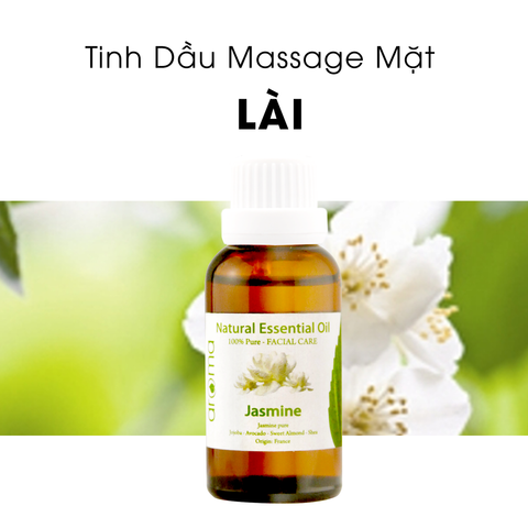 Tinh dầu massage mặt hoa Lài - Jasmine Facial Oil - Dầu dưỡng da mặt - Dầu chống nhăn - Dầu sáng da