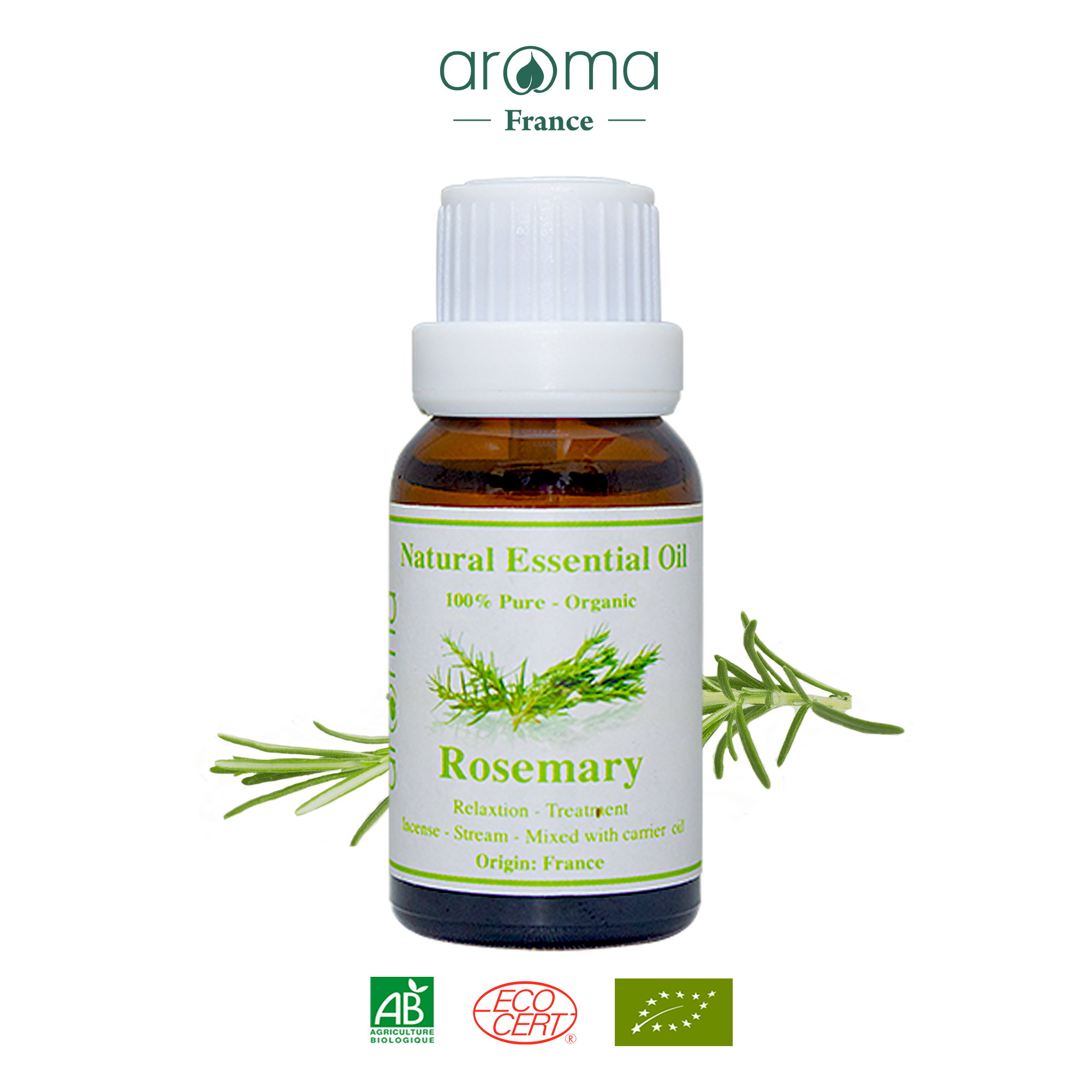 Tinh Dầu Hương Thảo Rosemary Pháp – Tăng Tập Trung, Giảm Căng Thẳng Tự Nhiên