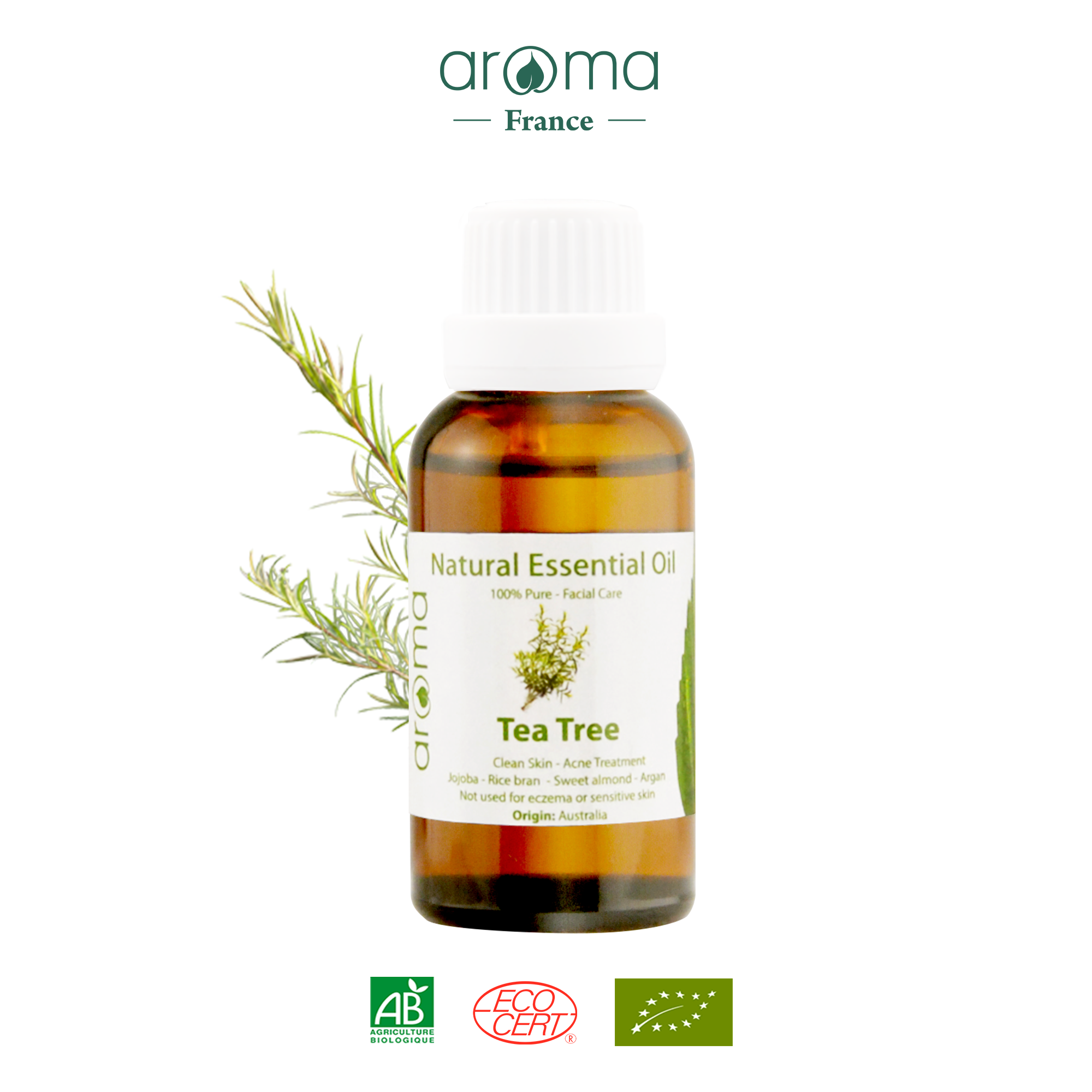 Tinh dầu trị mụn Tràm trà - Tea Tree Facial Oil - Tinh dầu tràm trà, tinh dầu xông nhà, tinh dầu thơm nhà