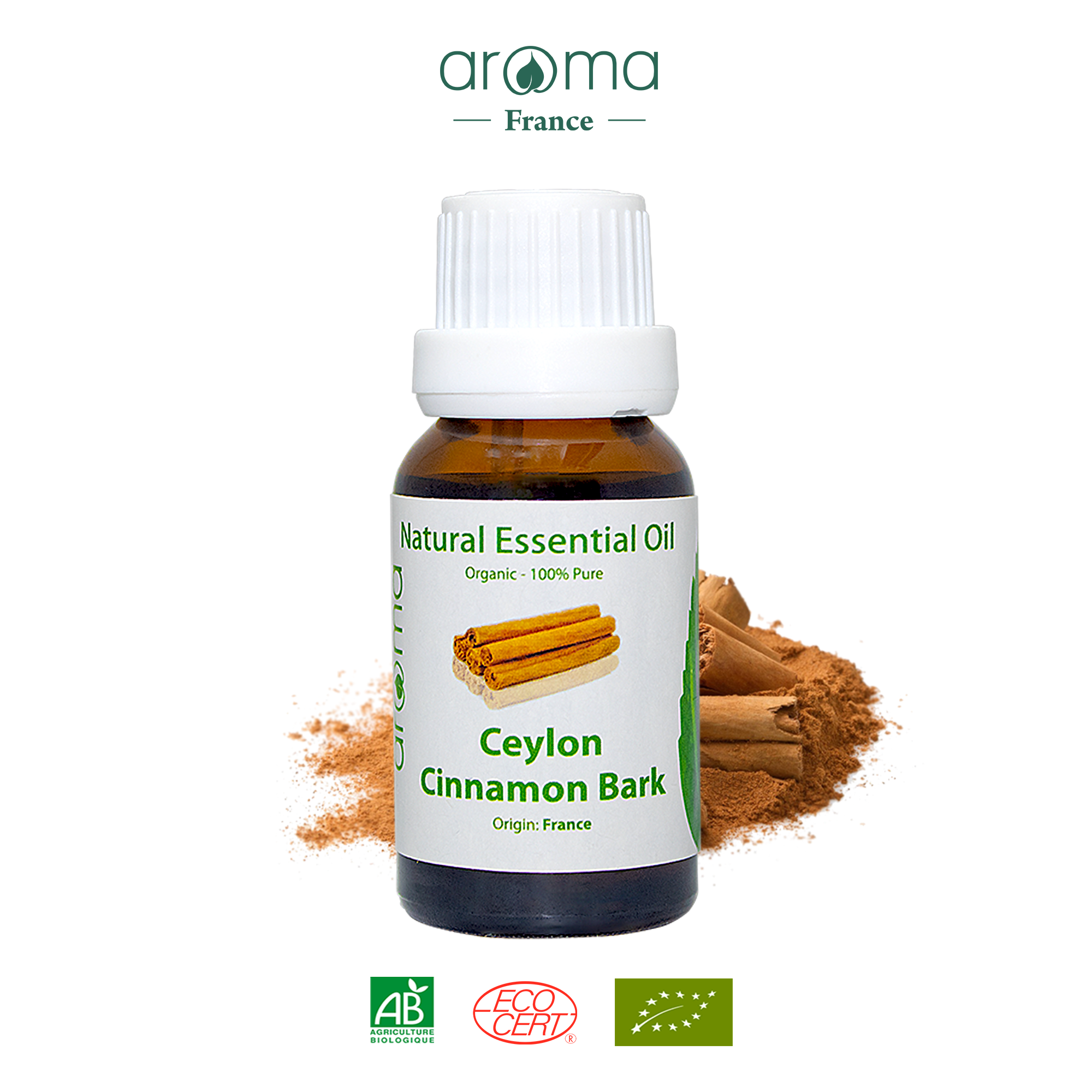 Tinh Dầu Thiên Nhiên Quế Tươi - Ceylon Cinnamon Bark Essential Oil - tinh dầu xông nhà, tinh dầu thơm nhà