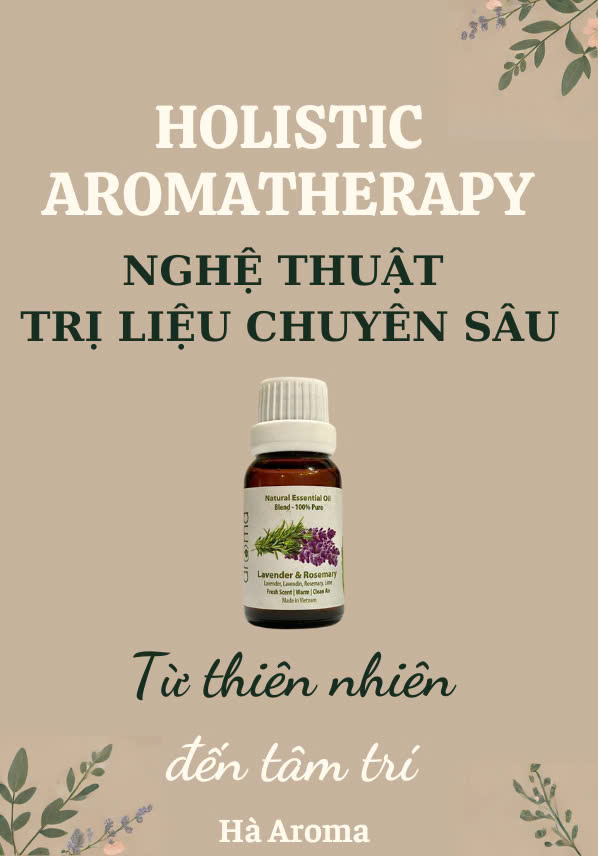 BỘ SÁCH AROMA - HƯƠNG THƠM TỰ NHIÊN TOÀN DIỆN 3 CUỐN TỪ CƠ BẢN ĐẾN CHUYÊN SÂU