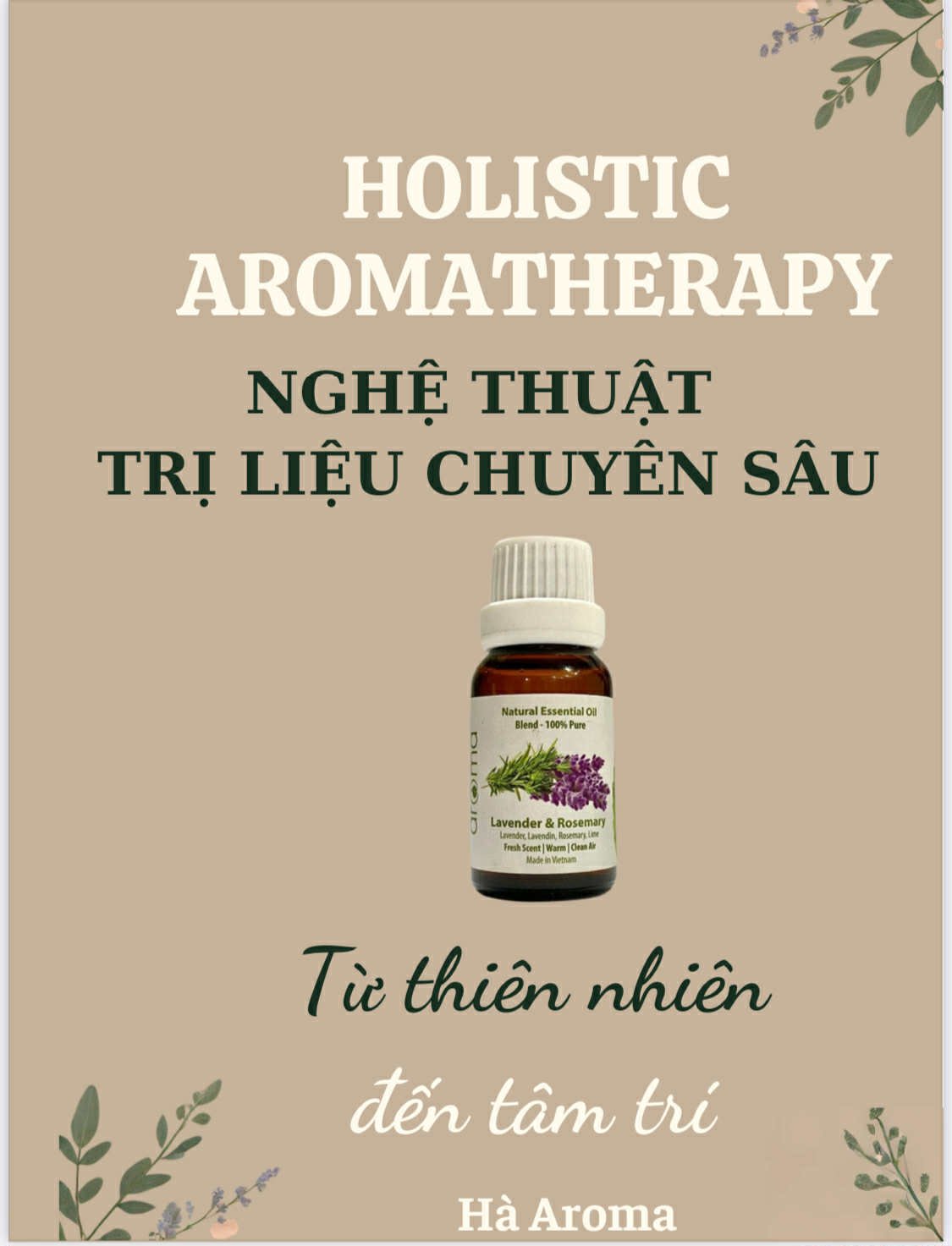 Bộ 3 sách dẫn đầu về tinh dầu & chữa lành tự nhiên 2025 – Độc bản Hà Aroma | Ebooks