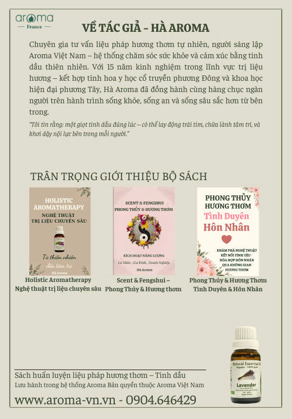 SÁCH Tinh Dầu & Sức Khỏe Chữa Lành – Bí Quyết Từ Thiên Nhiên Đến Cân Bằng Thân Tâm Trí | Ebook