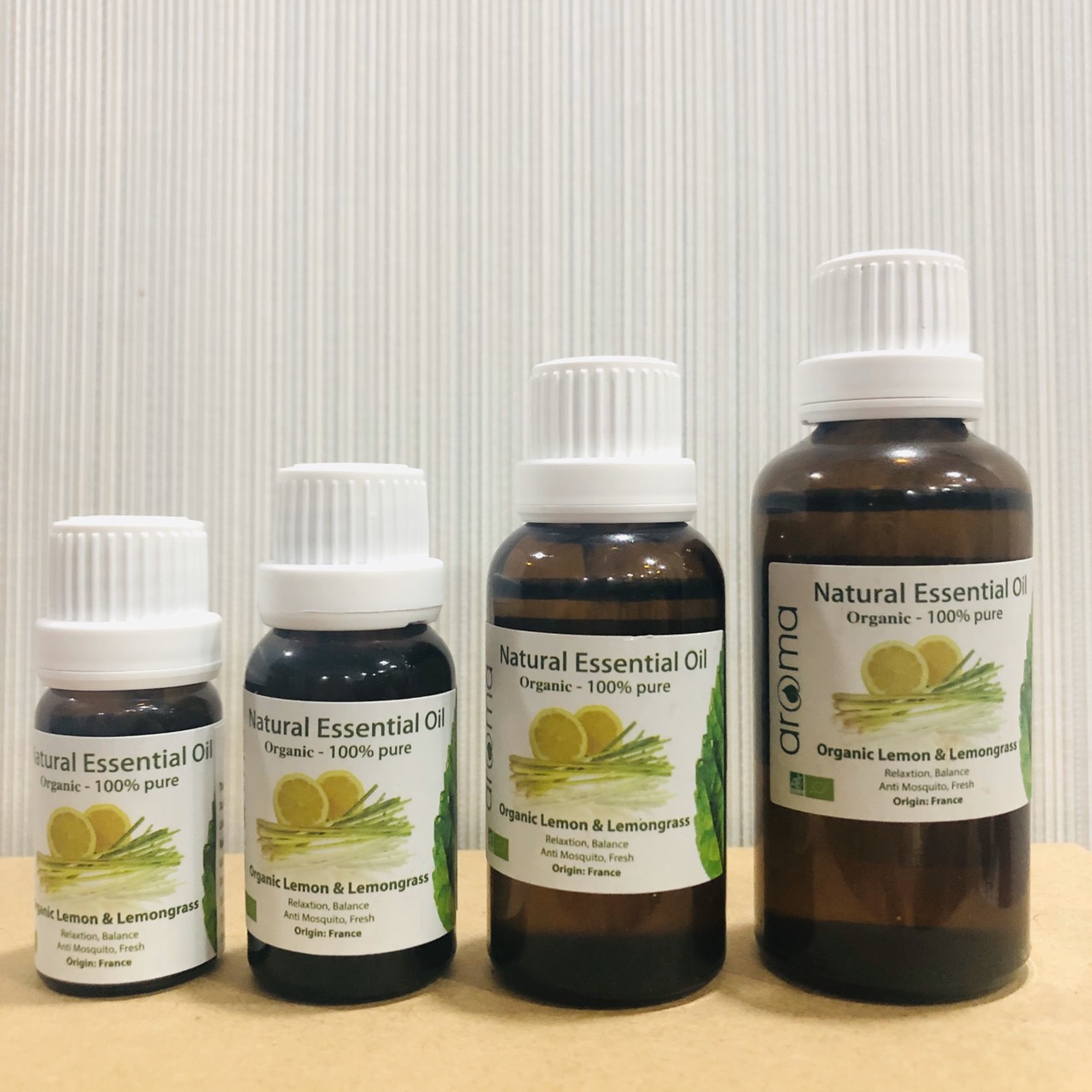 Tinh Dầu Thiên Nhiên Chanh và Sả Chanh - Lemon & Lemongrass Essential Oil - tinh dầu xông nhà, tinh dầu thơm nhà