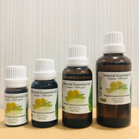 Tinh Dầu Chanh và Sả Chanh Aroma Lemon & Lemongrass - Tinh Khiết Từ Thiên Nhiên