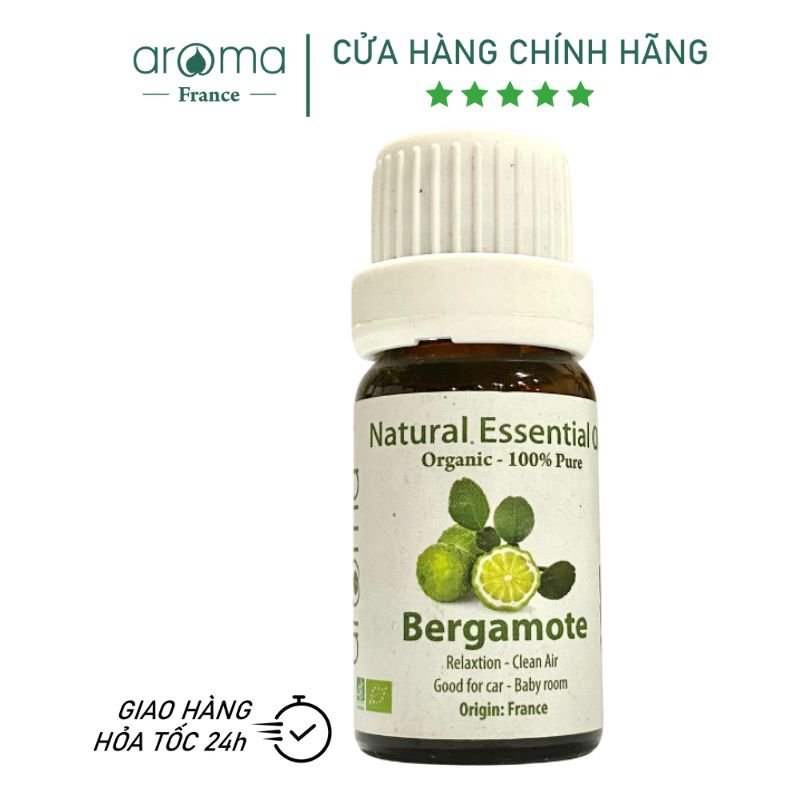 Tinh Dầu Thiên Nhiên Cam Hương - Bergamote Essential Oil - tinh dầu xông nhà, tinh dầu thơm nhà