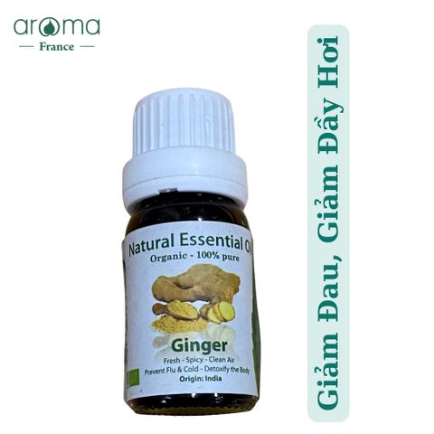 Tinh Dầu Thiên Nhiên Gừng - Ginger Essential Oil - tinh dầu xông nhà, tinh dầu thơm nhà